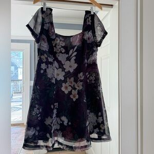 Anna Sui Floral Dress